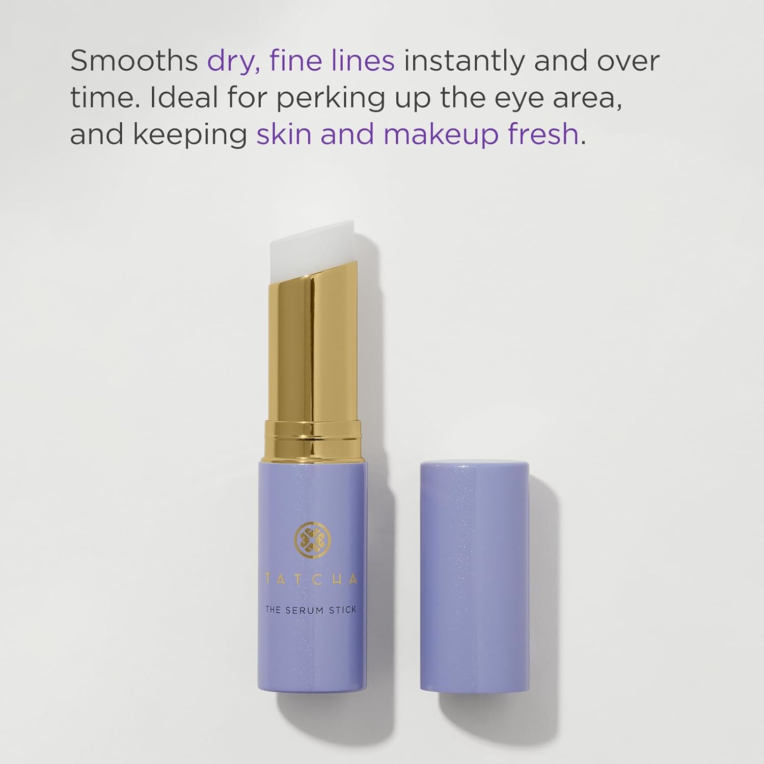 Tatcha The Serum Stick | Smooth Dry Fine Lines Instantly, Face & Eye Brightener Stick 8 G | 0.28 oz - Image 3