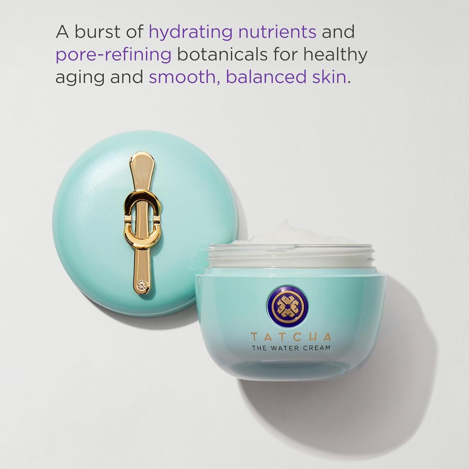 TATCHA The Water Cream | Cream Moisturizer for Face, Optimal Hydration For Pure Poreless Skin - Image 2