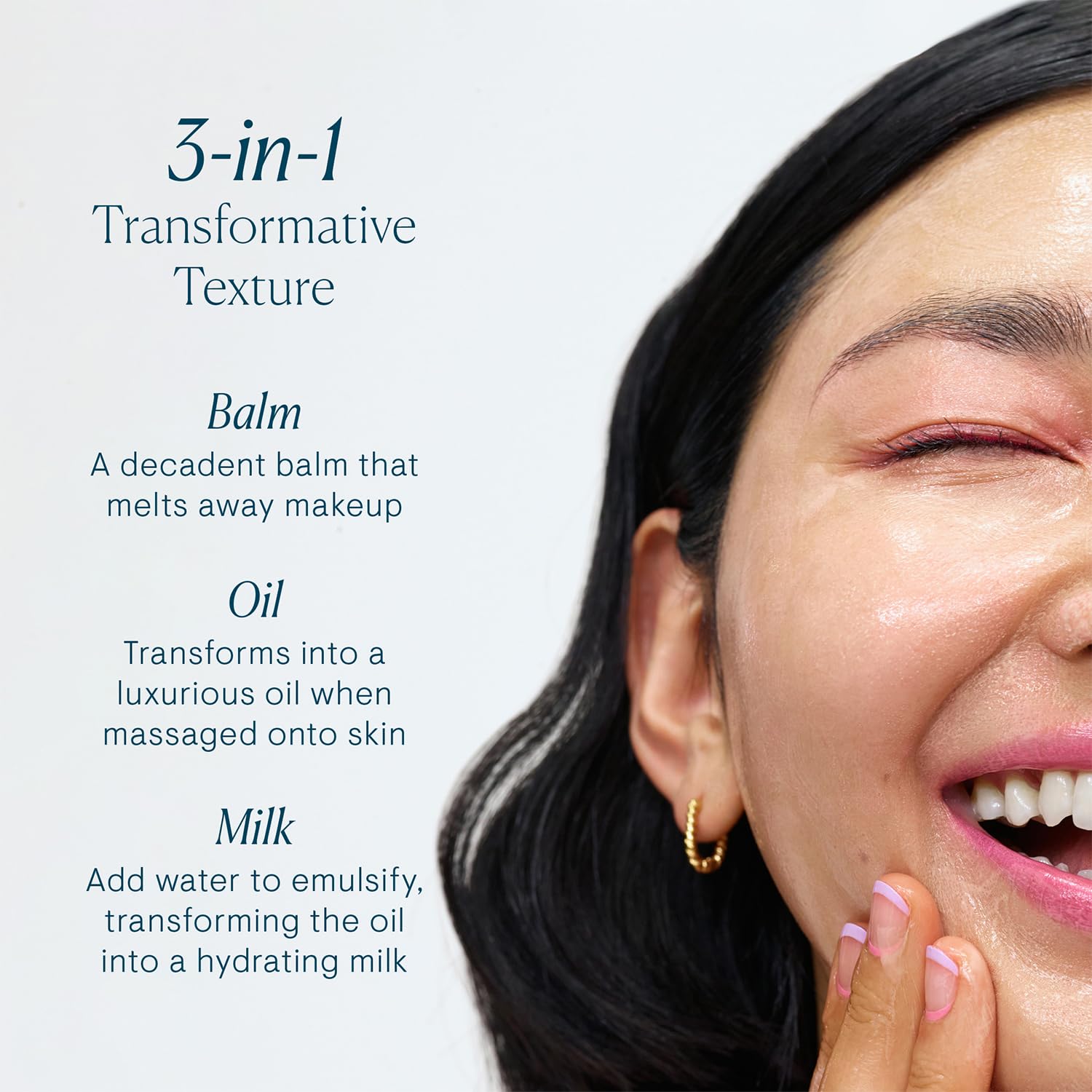 ELEMIS Pro-Collagen Cleansing Balm, 3-in-1 Facial Cleanser for All Skin Types, Daily Skincare to Soften, Deep Cleanse & Hydrate, Makeup Remover - Image 4