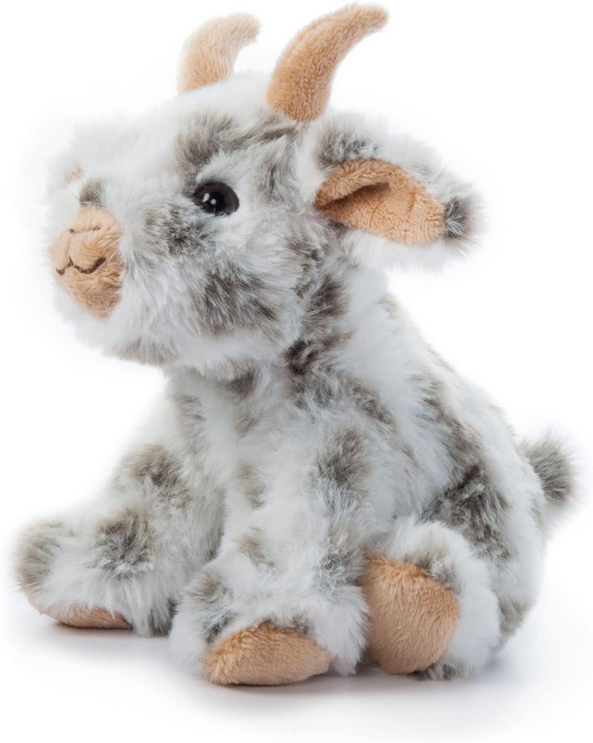 The Petting Zoo Goat Stuffed Animal Plushie, Gifts for Kids, Wild Onez Babiez Farm Animals, Goat Plush Toy 6 inches - Image 2