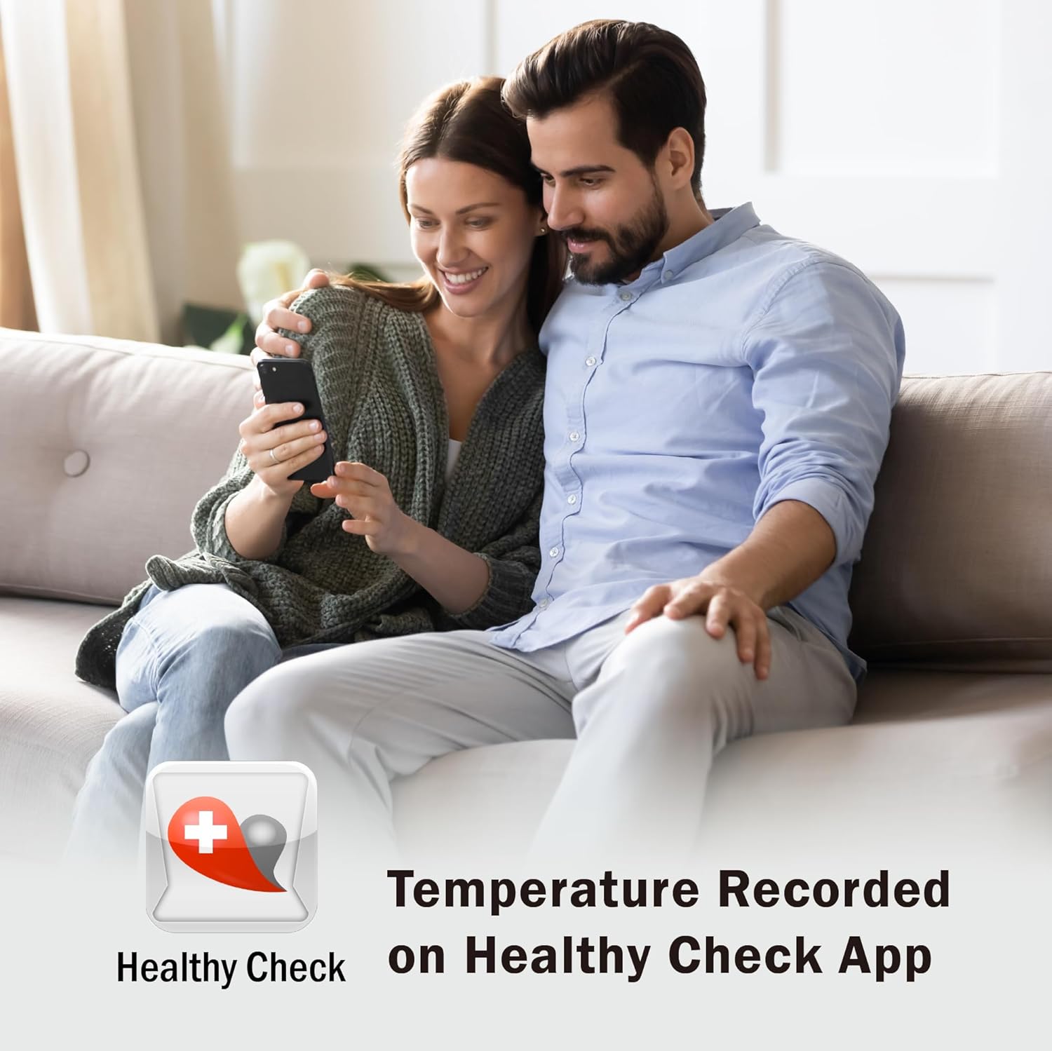 Uright Wireless Forehead Thermometer, Non-Contact Digital Thermometer for Adult, Baby and Children - Image 4