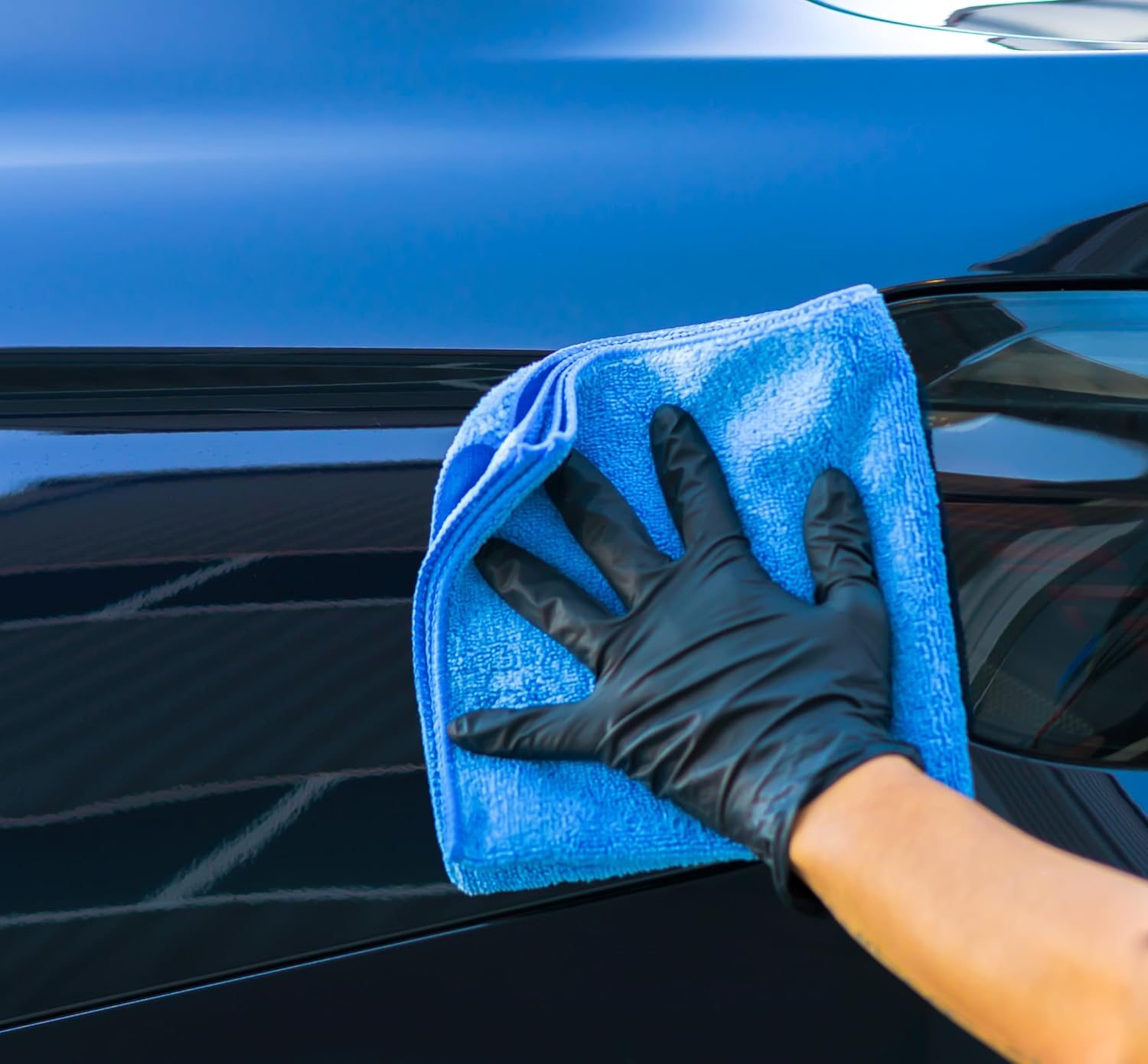 Wet or Waterless Wash Wax Kit 144oz UV Protection. Cleans, Protects, and Shines. Aircraft Quality Just Spray On and Wipe Dry - Image 4